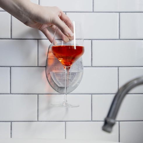 30 Watt Patented Technology Silicone Bath Wine Holder, BPA Free Spa Gift, Secure Grip with No Adhesives, bath gifts for women, Bathtub Wine Glass ...