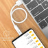 Adapter Micro USB to USB C (4 Pack), Micro-USB Female to USB-C Male OTG Adapter Compatible with Samsung Galaxy, LG, Huawei, Type-C Phones, Tablets...
