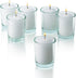 Bulk Pack of 72 White Votive Candles - Box of 72 Unscented Bulk Candles - 15 Hour Burn Time - for Weddings, Restaurants, Parties, Spa and Decorati...