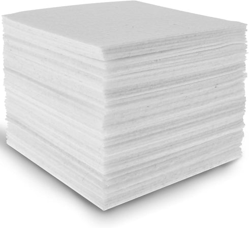60PCS Felt Sheets Fabric, 4" X 4" Soft Felt Fabric for Crafts Halloween Christmas Fabric Fall Felt Squares for DIY and Sewing Projects (White)...