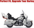 7- inch Short Motorcycle Antenna Replacement for Harley Davidson 1989-2025 Touring Electra Glide Ultra Classic ?Custom Flexible Rubber (2 Pack)...