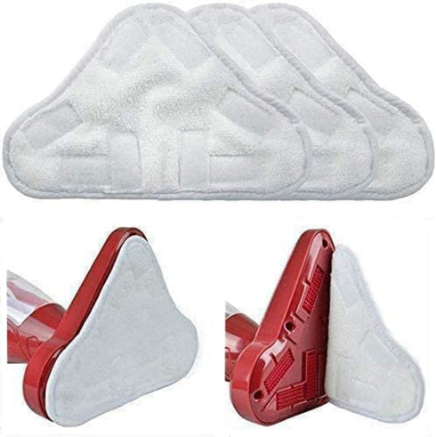 3pcs Microfibre Steam Mops Cleaning Pads Replacement Steam Mop Compatible for H2O X5 H20 Washable...