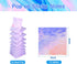 12 Pads Pop up Sticky Notes, 3x3" Cute Gradient Watercolor Self Stick Notes Pads, Multi Color Super Adhesive Memo Pads Refills, Easy to Post Paper...