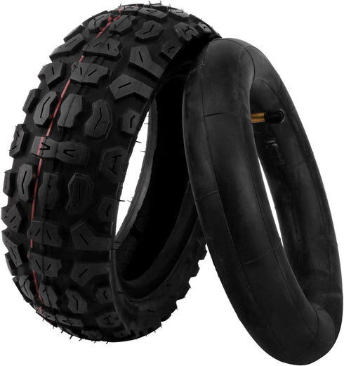Off Road Scooter Tires,Electric Scooter Tire,10 Inch 10X3.0 Off-Road Inner Outer Tire,Non-Slip Wear-Resistant Thick Rubber,Pneumatic Tire for Zero...