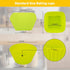 Reusable Silicone Baking Cups of 24 Pack, Square and Round Muffin Baking Liners, Thicken Non-stick Muffin Molds, 4 Colors, BPA-Free...