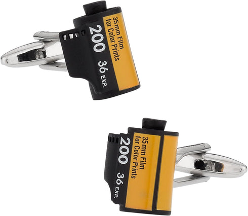 Camera Roll Film Photographer Cufflinks with Presentation Box...
