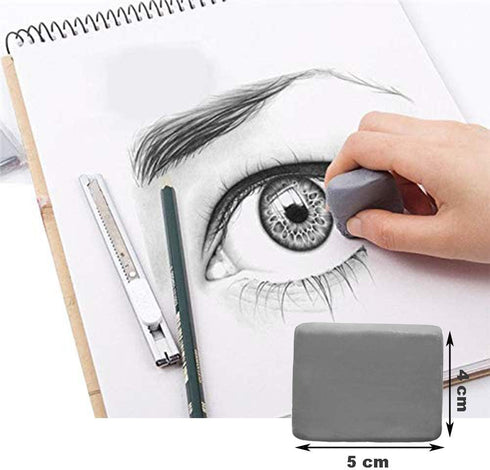 EuTengHao 22 Pieces Blending Stumps and Tortillions Set With 2 Sandpaper Pencil Sharpener, 1 Pencil Extension Tool and 1 Eraser for Student Sketch...