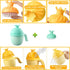 Baby Shower Cap Shield, Baby bath set shower cap/water cup/massage brush,Visor Hat for Eye and Ear Protection for 0-9 Years Old Children,Cute Crow...