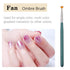 3pcs Ombre Nail Brush Nail Paint Pen for Lace Line Gradient Color Ombre Brush for Gel Nails Manicure Pen Nail Art Brushes Nail Design Brushes Acry...
