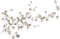 RoomMates RMK1677GM Silver Dollar Branch Peel and Stick Giant Wall Decal...