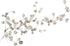 RoomMates RMK1677GM Silver Dollar Branch Peel and Stick Giant Wall Decal...