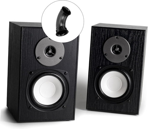 2Pcs Airway bass Speakers Speaker Vent Speaker Tube Household Socket Trumpet Sound Hole Port Tube Home Speaker Port Tube Portable......