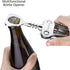 Beneno Wine Opener, Zinc Alloy Premium Wing Corkscrew with Multifunctional Bottles Opener, Sharp Wine Corkscrew with Ergonomic Non-Slip Wing Handl...