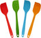 zYoung 4 Pcs Silicone Spatulas, Rubber Spatula Heat Resistant Seamless One Piece Design Flexible Scrapers Baking Mixing Tool,Small...