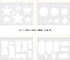 Router Clip Butterfly Inlay Template Woodworking Decoration Router Fixture Template, Butterfly Inlay Template Decoration Router and Woodworking De...