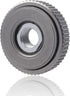 Gear Type Self-Locking Angle Grinder Flange Lock Nuts M14 Thread Quick Release Nut Clamping Equipment Power Tool Accessory, Silver...