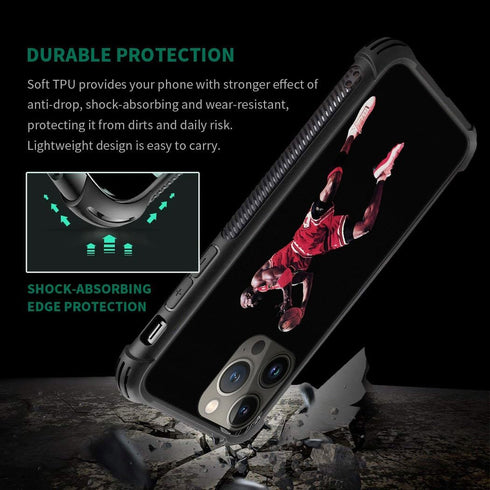 Case Compatible with iPhone 13 Pro Max Case,Basketball Player 37 Pattern Case for iPhone 13 Pro Max Case for Boys Man,Anti-Scratch Shockproof Cove...