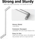 Ullnosoo Garbage Disposal Wrench, 2 Pack Garbage Disposal Allen Wrench Tool Compatible with InSinkErator Garbage Disposal to Unjam Kitchen Sink Fo...