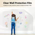 Clear Contact Paper Peel and Stick Wallpaper for Bathroom 15.8" Clear Wall Protector Removable Wallpaper for Countertops Transparent Wall Protecti...