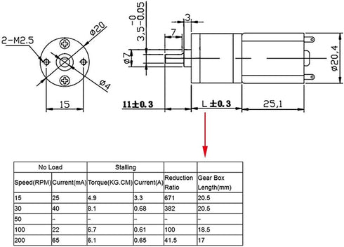 DC Planetary Gear High Speed Reduction Motor, Motor, 200RPM 12V DC 12V Electric Gear Motor for Model DIY Engine(12V 200RPM)...
