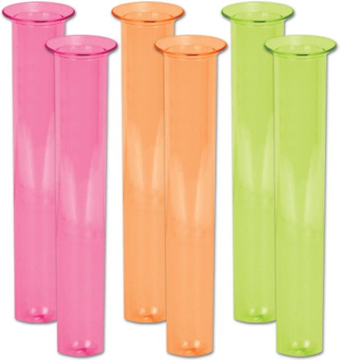 Beistle Neon Test Tube Shot Glasses...