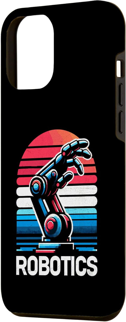 iPhone 13 Pro Max Retro Robotics Engineer Robotic Engineering Robot Case...