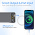 10000mAh Power Bank,Slim Portable Charger,PD 22.5W Fast Charging 5V/3A USB-C Output,Battery Pack with Emergency Lighting,Compatible iPhone and And...