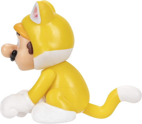 World of Nintendo 91424 2.5" Cat Mario Action Figure...