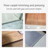 Floor Transition Strip Self Adhesive Carpet & 6.56 FT PVC Threshold Strips, Floor Edging Trim Strips for Threshold Transitions with a Height Less ...