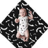 Halloween Bat Goth Baby Stuff Newborn Swaddle Blanket Soft & Cozy Gothic Receiving Baby Blankets Swaddle Wrap for Boys and Girls...