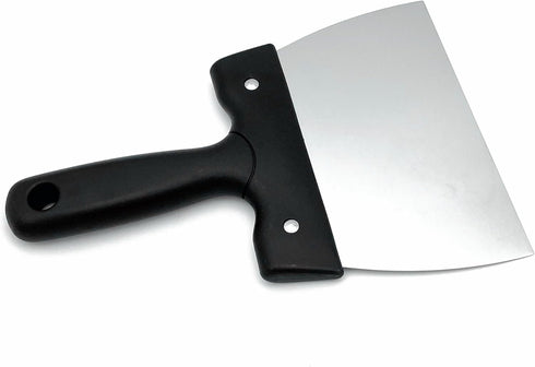 Coating Spatula for Chocolate Scraper Stainless Steel Dough Scraper (small)...