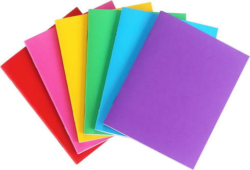 Tamaki 6 Pack Colorful Blank Books for kids to Write, Drawing, Cute Sketchbook for Kid, 6 Colors (4.25 x 5.5 Inches)...