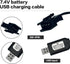 7.4V USB Charger Cable with SM-4PIN Plug Compatible RC Car RC Plane RC Tank RC Boat and Other Remote Control Toys for Universal 7.4V Lipo Battery ...