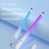 Universal 2 in 1 Stylus Pens for Touch Screens - Compatible with iPad, iPhone, Android, Microsoft Tablets, Phones, Surface - Pack of 5 in Blue, Gr...