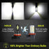 SOCAL-LED LIGHTING 2x HB4 9006 LED Fog Light Bulb for Powersports Advanced 3030 SMD Bright Colorful Daytime Running DRL Lamp, Pink Purple...