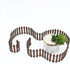 ONEST 3 Pieces Miniature Fairy Garden Fence Mini Wood Ornament Fence Fairy Garden Fence Supplies for Home Garden Plant Decorations...