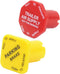 Parking Brake and Trailer Air Supply Mv-3 Knob Yellow & Red Fit for Peterbilt Kenworth Volvo Western Star Truck Replace Bendix 298818 298817...