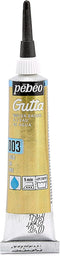 Pebeo Setasilk Silk Painting Water Based Gutta 20-Milliliter Tube, Gold, 0.67 Fl Oz (Pack of 1)...