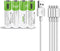 4 Pack Rechargeable 10440 Batteries, Lithium 10440 Batteries?Not AAA Batteries? Rechargeable Lithium Ion 3.7 Volts 10440 Battery with 4 in 1 USB T...