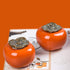 NUOBESTY Ceramics Tea Storage Containers Glazed Persimmon Loose Tea Tin Sealed Jar Food Container for Serving Tea Coffee Spice Sugar Orange...