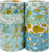 allydrew Decorative Gold Foil Washi Tape Box Set for Arts & Crafts, Scrapbooking, Stationery, Diary (10 Rolls), Blue Green Bloom...
