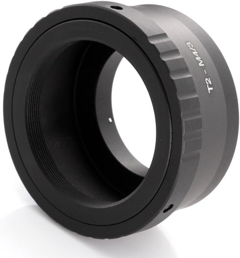 Adapter Ring for T2 T Mount Lens to Olympus Pen and Panasonic Lumix Micro Four Thirds (MFT, M4/3) Mount Mirrorless Camera Body EP5 E-PL7 GH4 GH5 G...