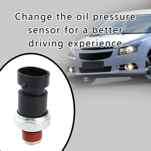 Oil Pressure Sensor Switch, Engine Oil Pressure Switch, Power Steering Pump Fit for Chevy Equinox Colorado Trailblazer, GMC Canyon Envoy, Buick En...
