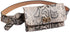 Small Faux Leather Elegant Snakeskin Waist Fanny Belt Pack Bag Phone Purse for Women Girls Travel...