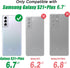 IKAZZ for Galaxy S21 Plus Case,Military Grade Shockproof Heavy Duty Protective Phone Case Pass 16ft Drop Test with Magnetic Kickstand for Samsung ...