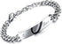 Flongo Men's Womens 2PCS Real Love Stainless Steel Couples Matching Heart Link Wrist Valentine Love Engagement Promise Gift Bracelet...