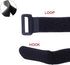 Fastening Nylon Strap with Buckle,10Pack Reusable Self-Adhesive Hook and Loop Cable Securing Straps,Adjustable Cinch Straps for Cords Organized an...