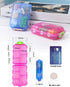 2 Pack Pill case Travel Pill Organizer, Pill Box for Purse Vitamin Fish Oil 10 Compartments Container Medicine Box by M Muchengbao...