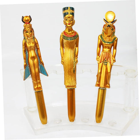 Pharaoh Ballpoint Pen Egyptian Adulting Pens for Note Taking Writing Pens Pen for Writing Plastic Student Commemorate Supplies 10pcs...