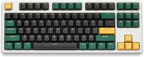Happy Balls Keycaps Doubleshot PBT Keycap Set Custom OEM Profile Cherry MX Keyset for 61 63 64 66 68 84 87 96 100 104 108 MX Switches Mechanical K...